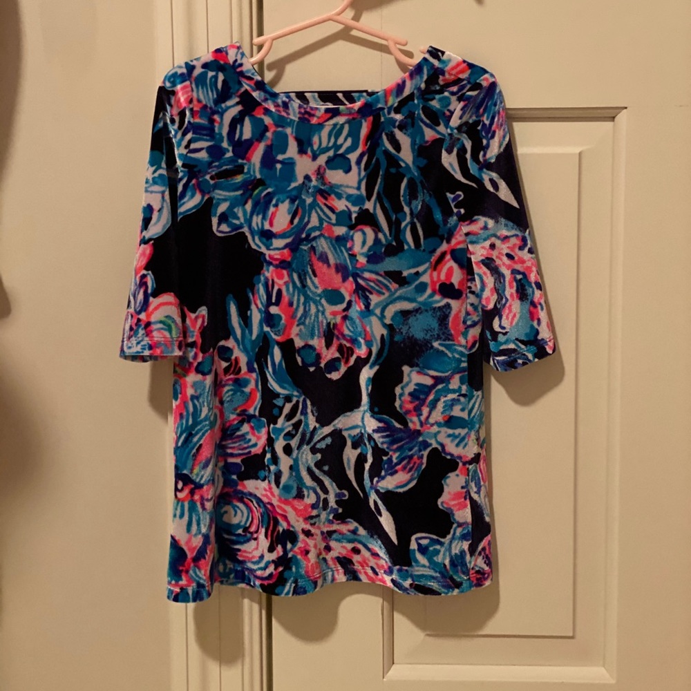 Lilly Pulitzer XS (2-3) Mini Olive Dress Caught Up